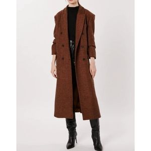 Herringbone Coat by Deluc in Large